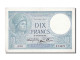 Billet, France, 10 Francs, 10 F 1916-1942 ''Minerve'', 1939, 1939-10-19, SUP - 10 F 1916-1942 ''Minerve''