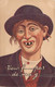 HUMOUR - Homme Au Chapeau Melon - Vous F......pas De Ma G....... - Carte Postale Ancienne - Humour
