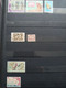 Delcampe - COLONIES FRANCAISES LOT DE + DE 150 TIMBRES ET 1 CARTE - Collections