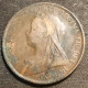 GRANDE BRETAGNE - ½ - 1/2 - HALF PENNY 1895 - Victoria - Old Head - KM 789 - C. 1/2 Penny