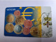 GREAT BRITAIN   20 UNITS   / EURO COINS/ VATICAN       PHONECARD   (date 12/ 2002)  PREPAID CARD / MINT      **12916** - [10] Colecciones