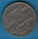 ZIMBABWE 20 CENTS 1980 KM# 4 Birchenough Bridge - Zimbabwe