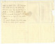 ARM:DU.B.RHIN Guerre De Sept Ans (1761) Pour Wesel Lenain 7A17 Langeron Lieu Region De Soest - Army Postmarks (before 1900)