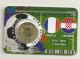 COINCARD 50 CTS BELGIQUE 2019 FRANCE-CROATIE. - Belgium