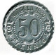 ALLEMAGNE / NOTGELD / STADT WITTEN/ 50 PFG ./ 1920 / ALUMINIUM / 24.4  Mm / ETAT SUP / 604.9 - Andere & Zonder Classificatie