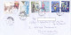 ARCHITECTURE, COAT OF ARMS, SHIP, MONUMENT, DANCE,CIRCUS, CHRISTMAS, STAMPS ON COVER, 2022, MONACO - Storia Postale