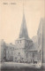 Belgique - Engis - L'église - Edit. Triquenon - Animé - Clocher - Carte Postale Ancienne - Huy