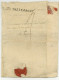 ARMEE D'ALLEMAGNE Guerre De Sept Ans D'Agny Lutterberg Göttingen Siegen A D'Origny Alors Lt-col Au Regt De Turpin - Army Postmarks (before 1900)