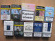 Lot Of 10 Empty Cigarette Packs / Boxes London Sobranie Lucky Strike Camel Parliament Marlboro + - Etuis à Cigarettes Vides