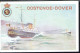 Belgique. Carte Entier Postal 10 C Sur 15 C. Etat Belge. Paquebot Oostende-Dover. TB. - Liner Cards