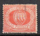 1877 S. Marino Stemma N. 4  20 Cent.  Nuovo MLH* - Neufs