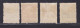 NORVEGE N°   97 à 100 * MLH Neufs Avec Charnière, B/TB (D9887) Série Courante - 1922-24 - Nuevos