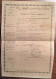 RR ! Certificat De Bonne Conduite 1853 ALGER EMPIRE FRANÇAIS (Algerie Génie Militaire France Military Militaria Document - Dokumente