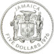 Monnaie, Jamaïque, Elizabeth II, 5 Dollars, 1976, Franklin Mint, USA, Proof - Jamaica