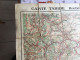 Carte Routière Taride N°17 Provence Basses Alpes De Collectif Format Broché - Livre  Entoilé 1925 ? - Alpes - Pays-de-Savoie