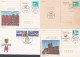 DDR 1986 - 1990 - 33 Stück Ganzsache Postkarte Umschläge  - Gestempelt Used - Alle Abgebildet - Postcards - Used