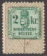 K.u.K KuK 1891 Hungary Advertising Stamp Stempelmarke Ankündigungs Stempel Hirdetvény Revenue Tax 2 Kr / WMK: Ia - Fiscaux