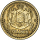 Monnaie, Monaco, 2 Francs, Undated (1943), Poissy, TTB+, Cupro-Aluminium - 1922-1949 Louis II.