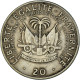 Monnaie, Haïti, 20 Centimes, 1975 - Haïti