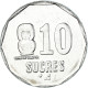 Monnaie, Équateur, 10 Sucres, Diez, 1991 - Equateur