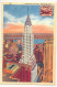 3 CPM - Reproduction D'ancien (c 2006) NEW-YORK The WONDER CITY Of The WORLD, Chrysler Building, High Spots - Autres & Non Classés