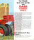 ETATS UNIS-RACINE WISCONSIN- RARE CATALOGUE J. CASE COMPANY-AGRICULTURE TRACTEUR  CASE TRACTOR 730-830 - Stati Uniti