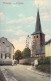 Belgique - Verlaine - L'église - Colorisé - Edit. E. Lemye - Animé - Colorisé - Carte Postale Ancienne - Hoei