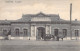 Belgique - Quiévrain - La Gare - Animé - Attelage - Chemin De Fer - Carte Postale Ancienne - Mons