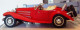 SUPERBE MINIATURE DE COLLECTION ECH 1/20 "MERCEDES BENZ 500K ROADSTER ROUGE" - Marque BURAGO - Limitierte Auflagen Und Kuriositäten - Alle Marken