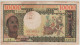 CAMEROON  10'000 Francs   P18b  (ND 1974-81  President Ahmadou Ahidjo, Tropical Fruit + Tractor - Carvings At Back ) - Camerún