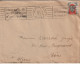 1952 - ALGERIE - OMEC / MECA TEMPORAIRE "CENTENAIRE SAVORGNAN DE BRAZZA" Sur ENVELOPPE AVION De ALGER GARE => BONE - Lettres & Documents