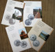 Lithuanian Bank 4 Booklets - Lithuania Collectors Coins / #2 - Litauen