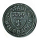 ALLEMAGNE / NOTGELD / STADT WIESBADEN / 10 PFG../ / ZINC / 21  Mm / ETAT SUP / 601.3 - Andere & Zonder Classificatie