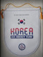 Official Pennant Of The South Korea Ice Hockey Federation. - Autres & Non Classés