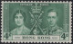 Hong Kong 1937 MH Sc 151 4c KGVI Coronation Variety - Unused Stamps