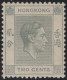 Hong Kong 1938-52 MH Sc 155 2c KGVI Gray Variety - Neufs