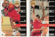 2 Cartes  Panini N:13 Emmanuel Raynaud & N:16 - Bryan Sallier Basket Ball - Equipe  Le Mans Sarthe - - Pallacanestro