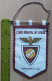 Clube Oriental De Lisboa Portugal Football Club Soccer Fussball Calcio Futbol Futebol PENNANT, SPORTS FLAG ZS 4/18 - Habillement, Souvenirs & Autres