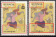 EFO, Colour Variety,  India 1982 MNH, Asian Games, Wrestling Bout., Sport - Blocs-feuillets