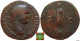 LaZooRo: Roman Empire - AE As Of Titus As Caesar (79 - 81 AD), SC, Spes, Neck Cut - The Flavians (69 AD To 96 AD)