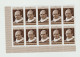6211 - 2 MORCEAUX DE FEUILLE - Rwanda PAPE POPE PAUL VI CENTENAIRE DU VATICAN - Unused Stamps