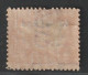 ERYTHREE - Timbres Taxe N°1 (I) * (1903) 5c Orange Et Carmin - Eritrée