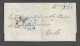 PORTUGAL PRE PHILATELIC LETTER - 1853 LISBOA ? - PORTO (PLB#02) - ...-1853 Prephilately