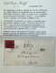 Stato Pontificio Sa.27 SPL ! (EX PROVERA) TIVOLI 1868 Lettera>Spoleto, Cert Bolaffi (Pontifical States Cover - Kirchenstaaten