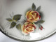 Delcampe - -5 ASSIETTES CREUSES CERAMIQUE DIGOIN Modèle ADELE Roses Jaune Orangé    E - Digoin (FRA)