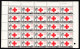 HONG KONG — SCOTT 219 (SG 212) — 1963 10¢ RED CROSS — BLK/25 — MNH — SCV $112.50 - Nuovi