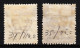 ERITREA — SCOTT 42,43 — 1916 40c, 50c VALUES — MH — SCV $71.00 - Eritrea