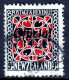 NEW ZEALAND — SCOTT O90 (SG O130) —1943 9d OFFICIAL P14X15 — USED — SCV $17 - Service