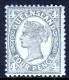 QUEENSLAND — SCOTT 136 (SG 294) — 1909 4d QV GRAY BLACK — MH — SCV $32 - Neufs