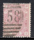 GREAT BRITAIN — SCOTT 67 (SG 141) — 1880 2½d QV, PLATE 17 — USED — SCV $275 - Ungebraucht